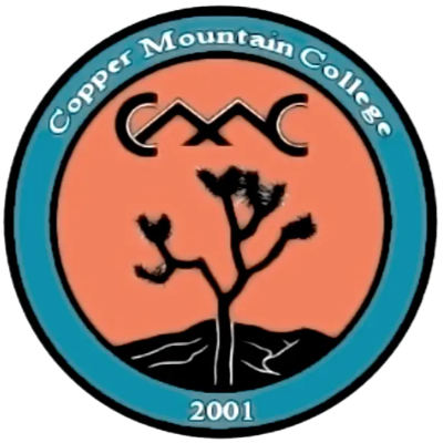 Copper Mountain College's logo